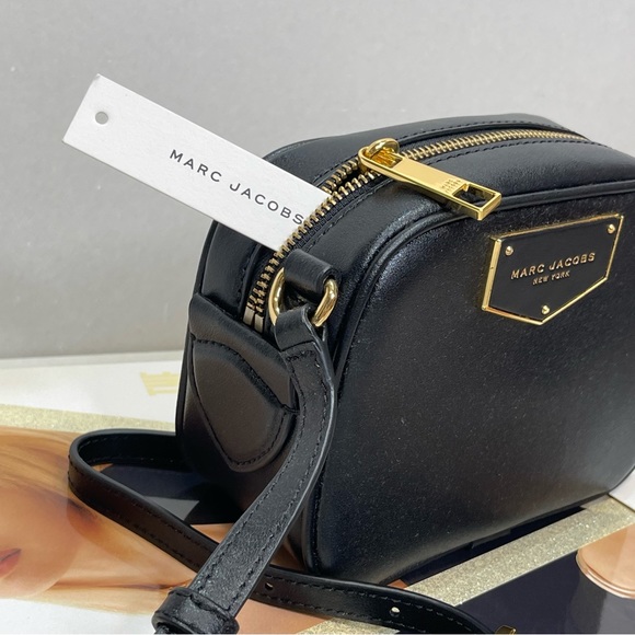(new+tag) Marc Jacobs women leather crossbody black - Picture 11 of 14